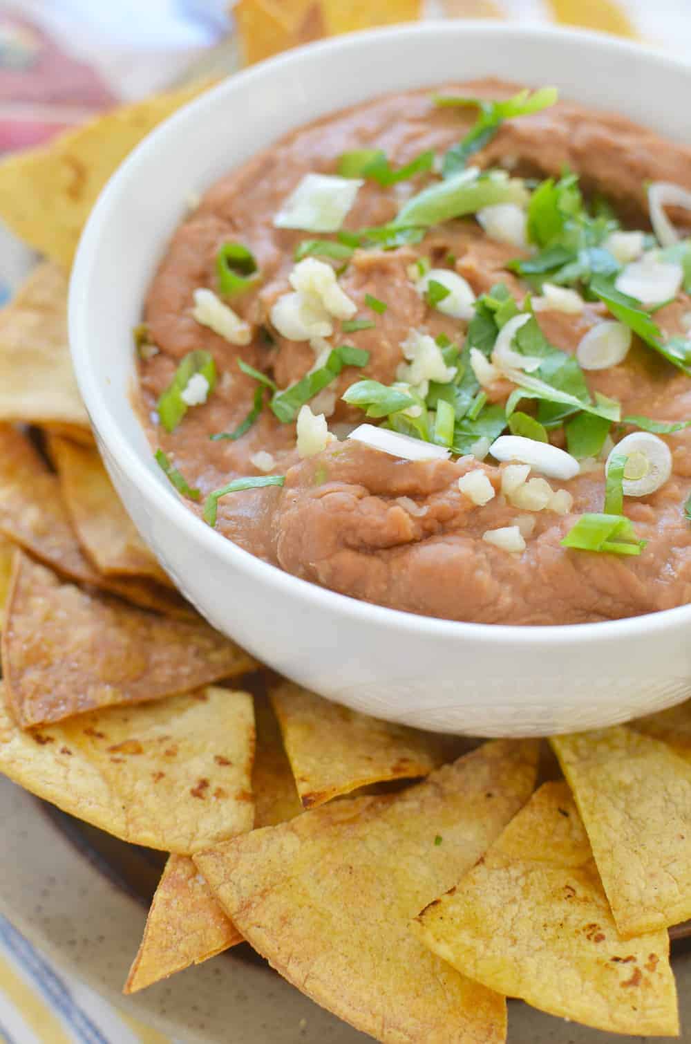 spicy bean dip vegetarian